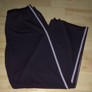 Purple sweatpants